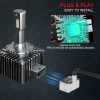 SHENKENUO 2X LED D3S UPGRADE KIT FOR XENON HEADLIGHT BULBS