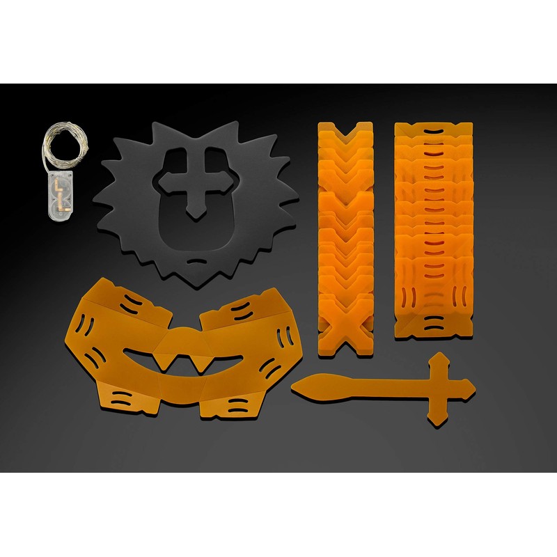 Creatto Luminous Lion & Serengeti Sidekicks Light-Up 3D Puzzle Kit