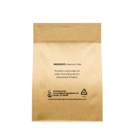 Pure Original Ingredients Epsom Salt Pure Magnesium Sulfate, Food Grade, Soaking Solution (1 Pound)