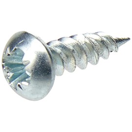 TIMCO PZ2 Round BZP Twin Woodscrews - 6 x 1/2 - Zinc Plated - Box of 200