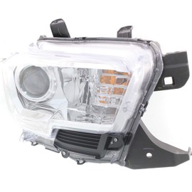Headlight for TOYOTA TACOMA 2016-2018 RH Assembly Halogen Chrome Interior