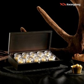 Guangdong fermented deer antler premium deer antler bogamhwan gold 1 box 10 pills agarwood angelica root / 광동 발효녹용 프리미엄 녹용보감환 골드 1박스 10환 침향 당귀