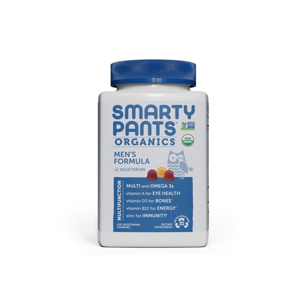 SmartyPants Organic Men's Formula 120 Gummies