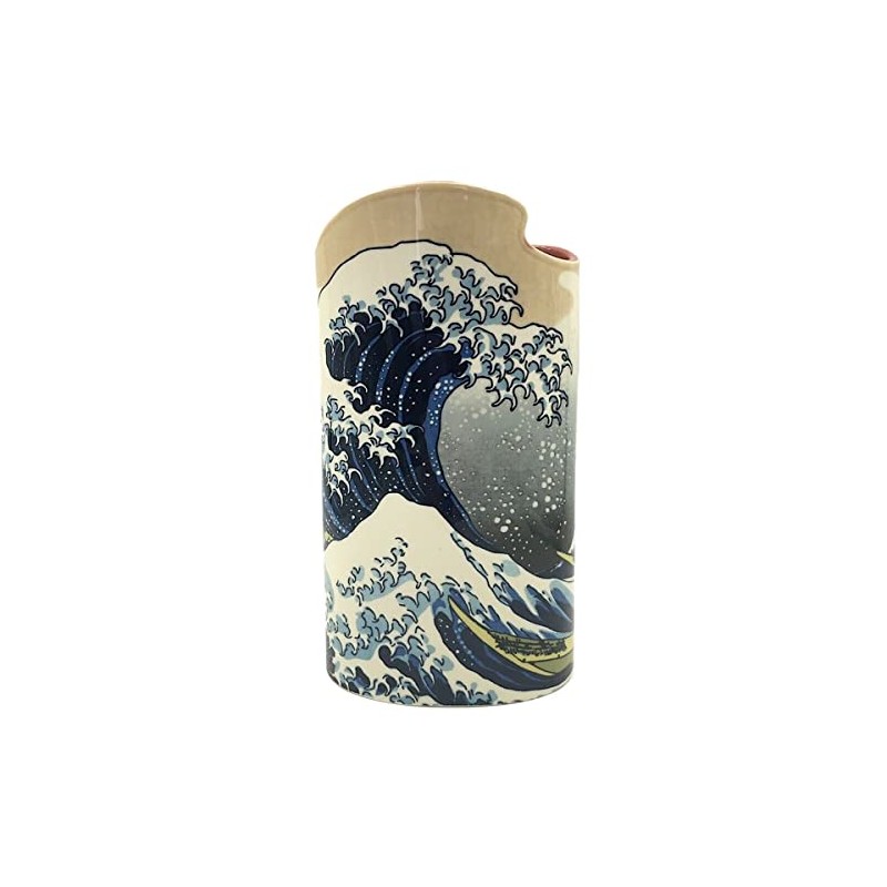 John Beswick Hokusai - The Wave Vase, Multicoloured, 227mm (h),