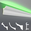 HEXIM LED Stucco Moulding Pattern – Indirect Lighting with Ceiling