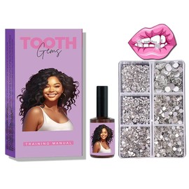 Neeyer 1000 Gems DIY Tooth Gem Kit, Fashion Teeth Jewelry Starter Kit:_Diamond + Pearl 