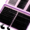 Lash Clusters Kit with Spikes Left and Right 100D Fluffy