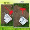 Qualirey 8 Pcs Gopher Traps Mole Mouse Gophers Trap Galvanized