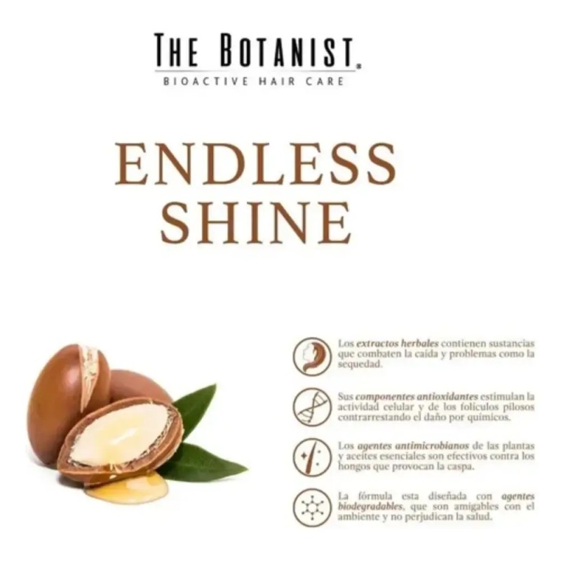 Shampoo Biotin Argan Oil 591ml THE BOTANIST