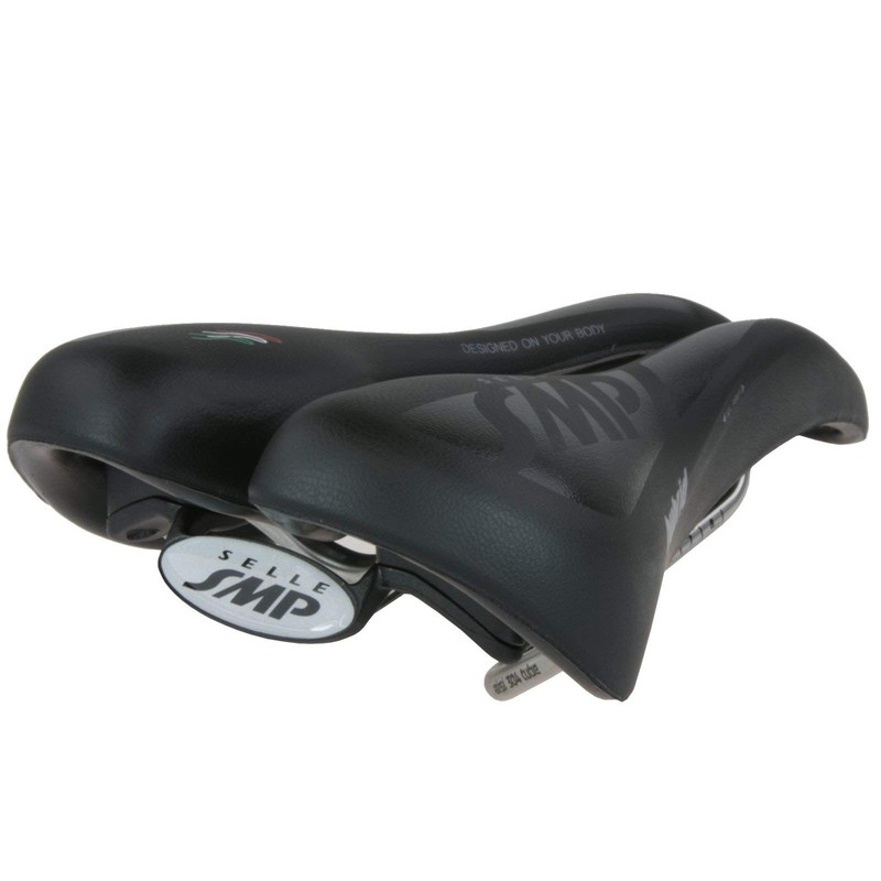 SMP Unisex - Adult Hybrid Gel Saddle, Black, One Size