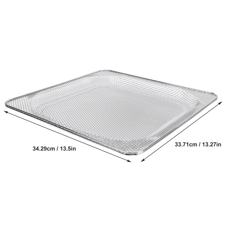 Fryer Oven Basket 304 Stainless Steel Replacement Baking Grill Mesh