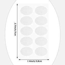 Outus Outus 300 Pcs Earring Stickers for Heavy Earring Ear Stickers for Split Earlobes Earring Lobe Support Patches Protectors Stickers for Earring