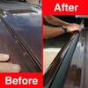 2PCS Roof Drip Molding Right & Left Weatherstrips Compatible with