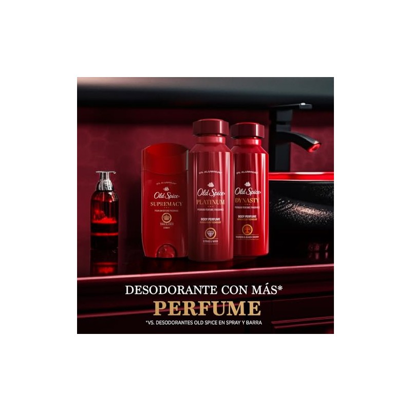 Old Spice Barra Desodorante Premium Platinum De 85 g