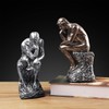 The Thinker Statue in Premium Cold Cast Retro Bronze- 9.64-Inch