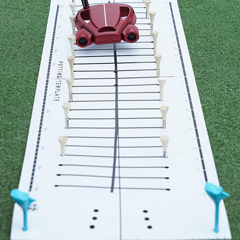 Laroal 15 Degree Golf Putting Mat Trainer Indoor Putting Green