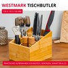 Westmark 4 Compartment Kitchen Organiser with Carry Handle