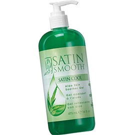 SATIN SMOOTH Satin Cool Aloe Vera Skin Soother 16 oz