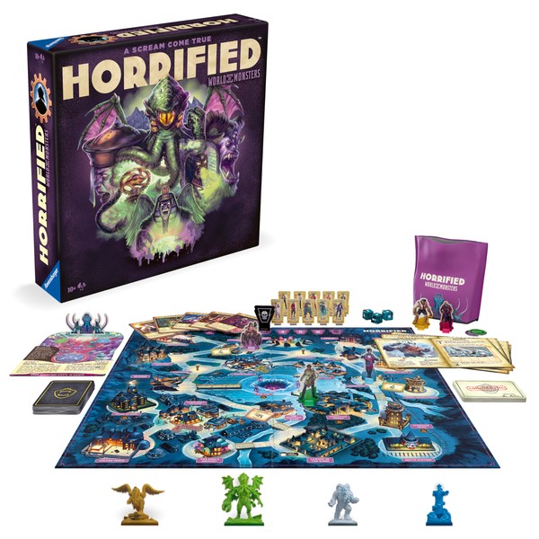 Ravensburger Ravensburger Horrified: World of Monsters Cooperative Strategy Board Game