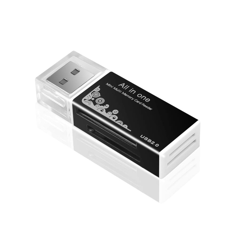 VizGiz 4 Pack All in One Micro SD Card Reader