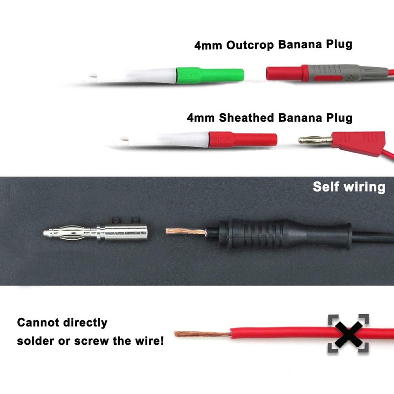 ZIBOO ZB07 Insulation Wire Piercing Probes,Automotive Diagnostic Test Accessories Repair