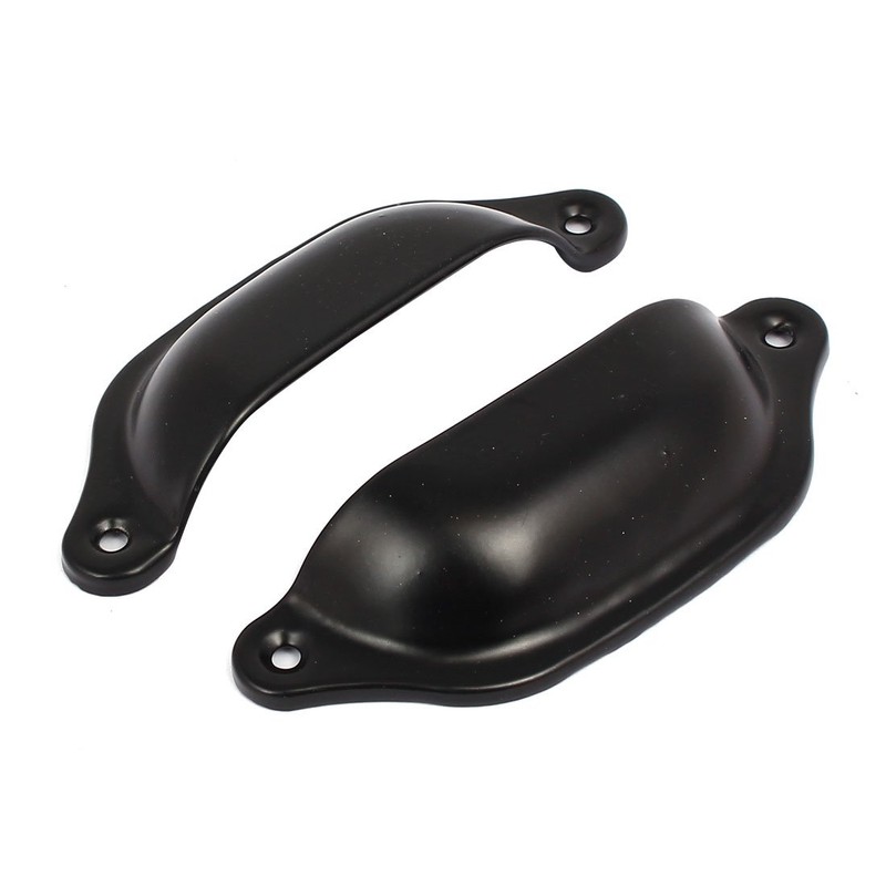 Sourcingmap Furniture Cabinet Drawer 98mm Length Shell Shape Knobs Pull