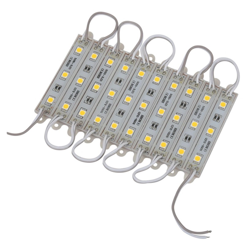 3 x 10Pcs 5050 SMD 3 LED Module LED Strip