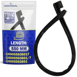 Dishwasher Door Rubber Gasket Seal 540 mm with Original Code 140055636017 14005563601/7 14005563601 for Electrolux for Zanussi for AEG - MADE IN ITALY - Warranty 10 Years - MONTERAL