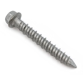 CONFAST 3/16" x 1-3/4" Concrete Screws 410 Stainless Steel Hex with Concrete Drill Bit for Anchoring to Masonry, Block or Brick (50 per Box)