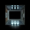 LED Solar Power Ground Marker Lights Outdoor Driveway Road Stud