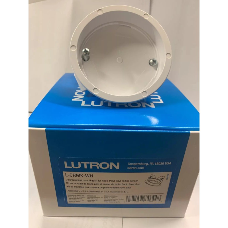 Lutron L-CRMK-WH Ceiling Recess Mount for Radio Powr Savr Sensor
