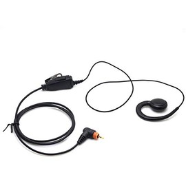 Kymate SL300 Earpiece with Mic Ptt for Motorola SL7550E SL1600 SL2600 SL7590 SL4000 SL1K SL2M SL8050 PMLN7189A Two Way Radio 1 Pin Swicel HeadsetÂ Walkie Talkie