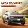 KINGGERI 220lb Lockble Roof Rack Cross Bars Compatible with Volkswagen