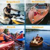 Bungee Boat Dock Line con clip in acciaio inox 316,