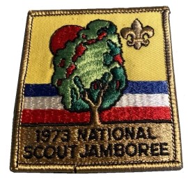 1973 National Scout Jamboree 4" sq. Patch