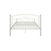 ROCKRAIN Full Size Metal Bed Frame: Modern Unique Flower Sturdy