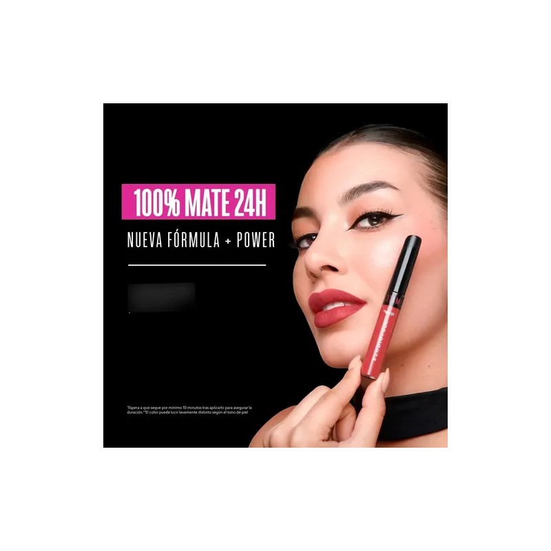 Labial Mate Studio Look Cyzone Indeleble 24 Hrs. Peach Kiss