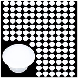 ZoeTekway Blanking Plugs 130 Pieces 10 mm White Cover Plugs Furniture Hole Cover Caps for Drilling Holes Hole Caps Cover Caps for Screws Furniture