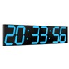 CHKOSDA Digital Wall Clock, Oversize Led Digital Clock Large Display