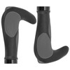 22.2mm Mountain Bicycle Ox Horn Handbar Bilateral Locking Durable Rubber