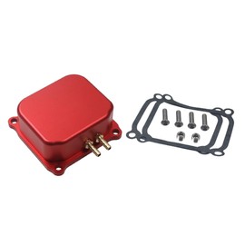 XEVULU 212cc Billet Valve Cover for Predator 212cc 6.5HP Hemi, Red sandblasted