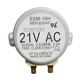 (WB26X10038 Motor Enterpark) WB26X10038 NEW OEM Produced for Microwave Turntable Motor Replacement Part - Compatible with Replacement 5304408980 WB26X10038…