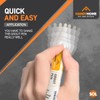 Handy Home Grout Pen with Double-Sided Tip, 14ml, 2-Pack, White