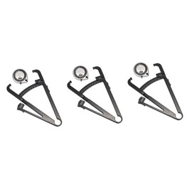 GLEAVI 6pcs Handheld Fat Measurer Body Measuring Tape Accurate Skinfold Caliper Bmi Tape for Fitness Body Composition Monitoring and Health Tracking