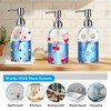 Simple Glass Soap Dispenser with Rust Proof Pump,Kitchen Dish soap