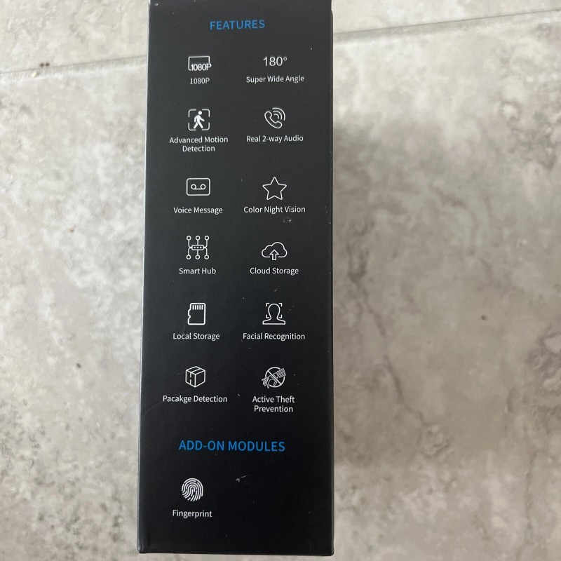 Bosma New Bosma Sentry WiFi HD 1080p Video Wired Doorbell