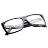 zeroUV Casual Fashion Basic Rectangular Flat Top Clear Lens Glasses
