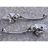 i5 Adjustable Chrome Brake & Clutch Levers Compatible with Honda Shadow VT 1100 Valkyrie VTX 1800