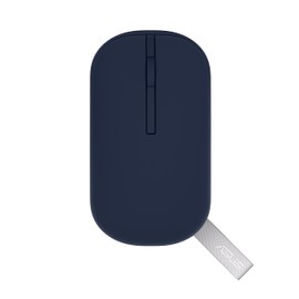 ASUS Marshmallow Mouse MD100 Optical Wireless Mouse 2.4GHz & Bluetooth Compatible with Various OS, 2 Colors Top Cover (Quiet Blue/Solar Blue) MD100_MOUSE_BL