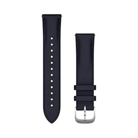 GARMIN Quick Release Band, 010-12924-60 Navy Italian Leather/Silver 010-12924-60 (20 mm)